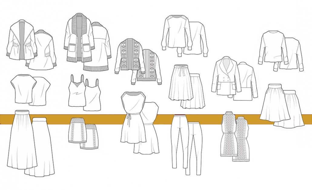 مراحل طراحی کالکشن پوشاک
